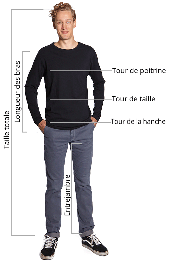 tour de taille homme 97